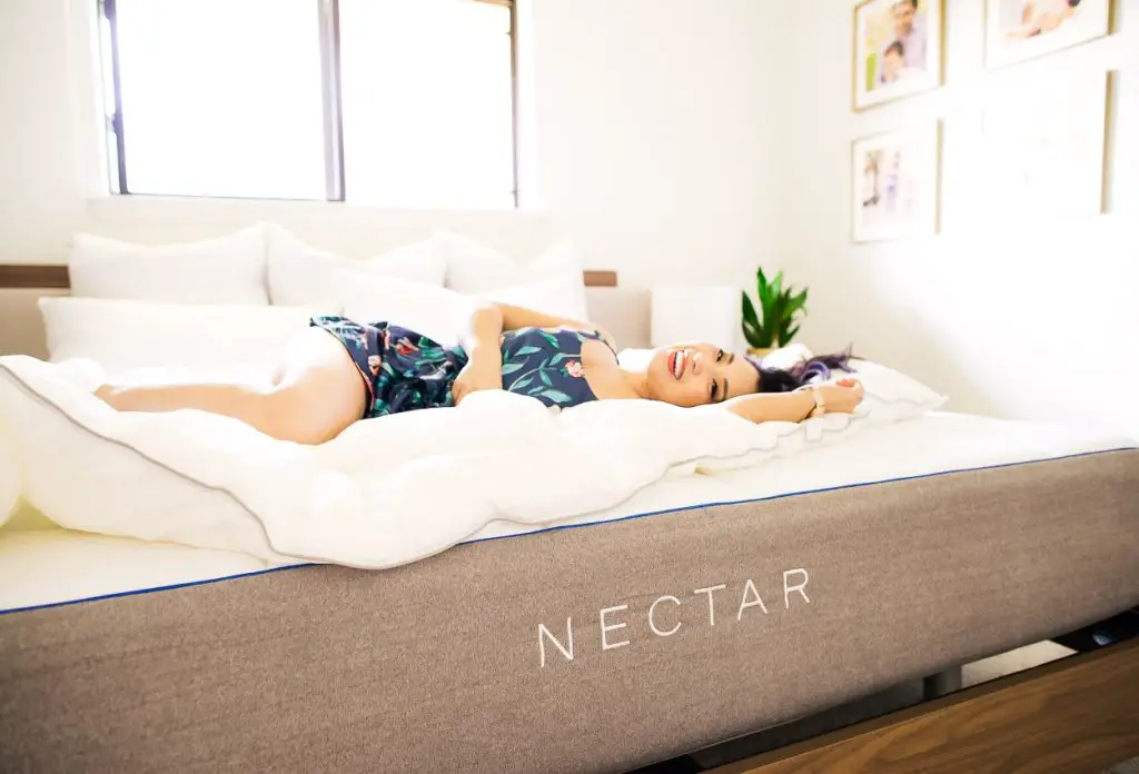 Sleeping on Nectar Mattress