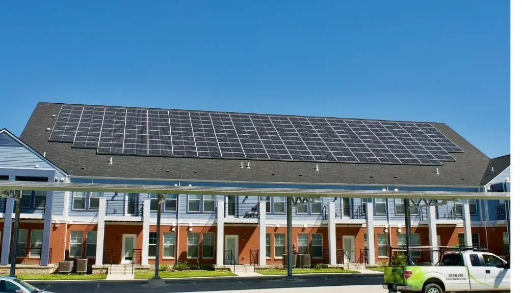 Solar power grow room