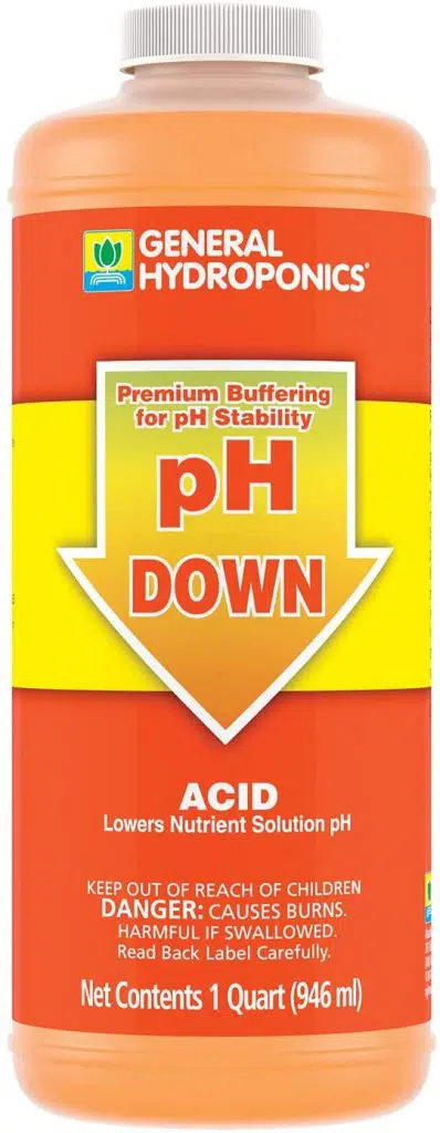How to Lower the pH in Hydroponics by pH Down