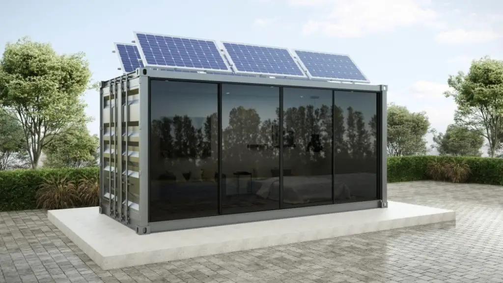 Solar power grow room